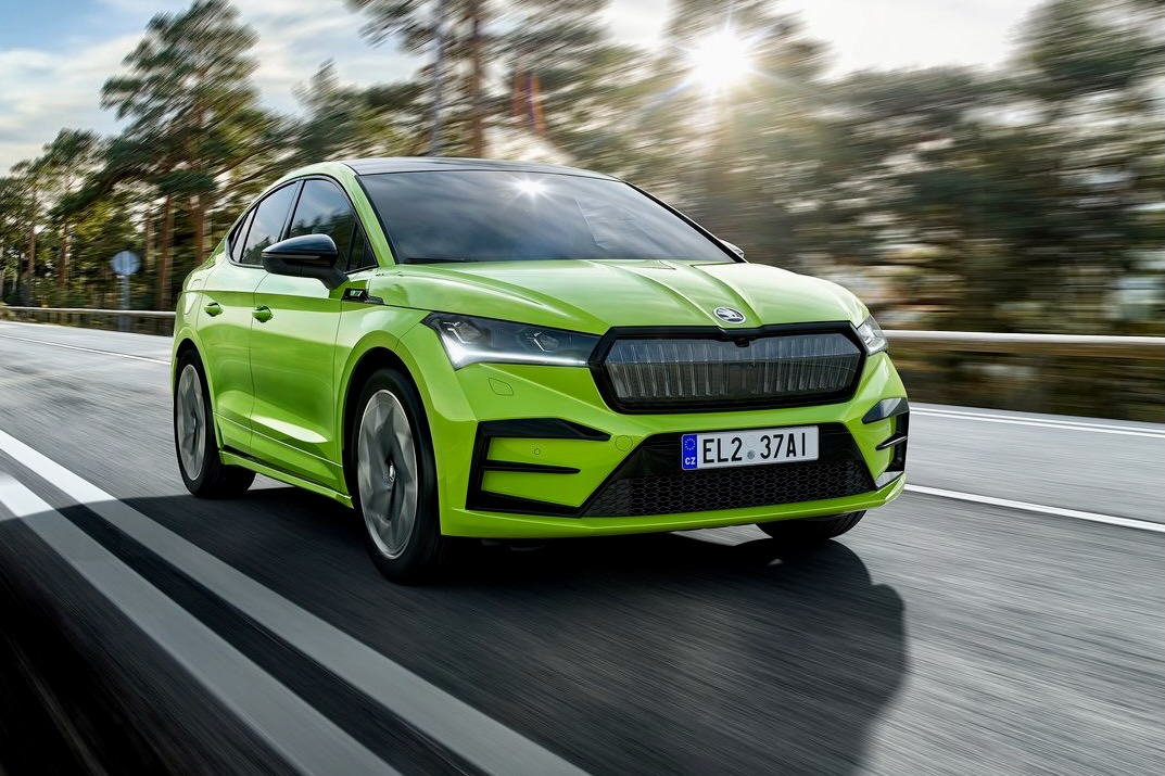 2022 Skoda Enyaq Coupe Debuts Hotter RS Variant | DiscoverAuto