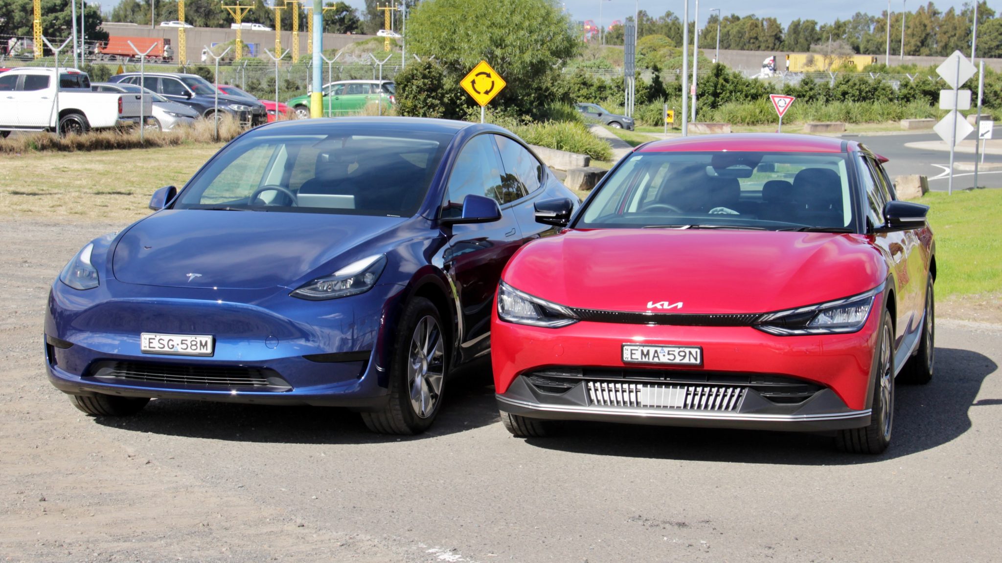 Comparison 2022 Tesla Model Y vs 2022 Kia EV6 DiscoverAuto
