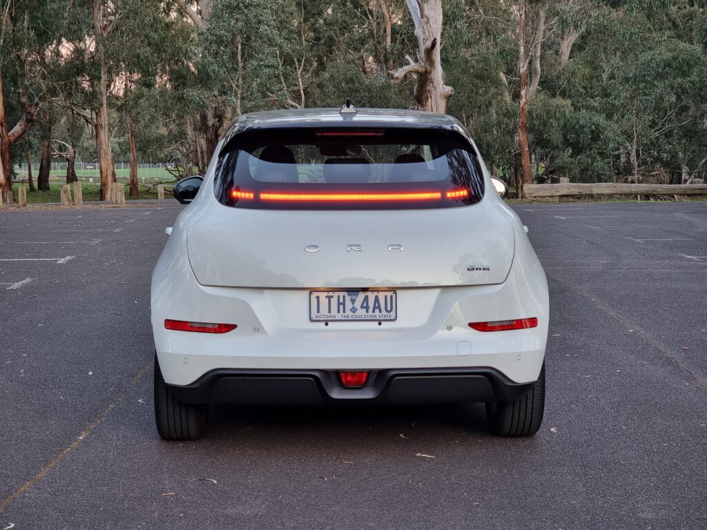 2023 GWM Ora white rear