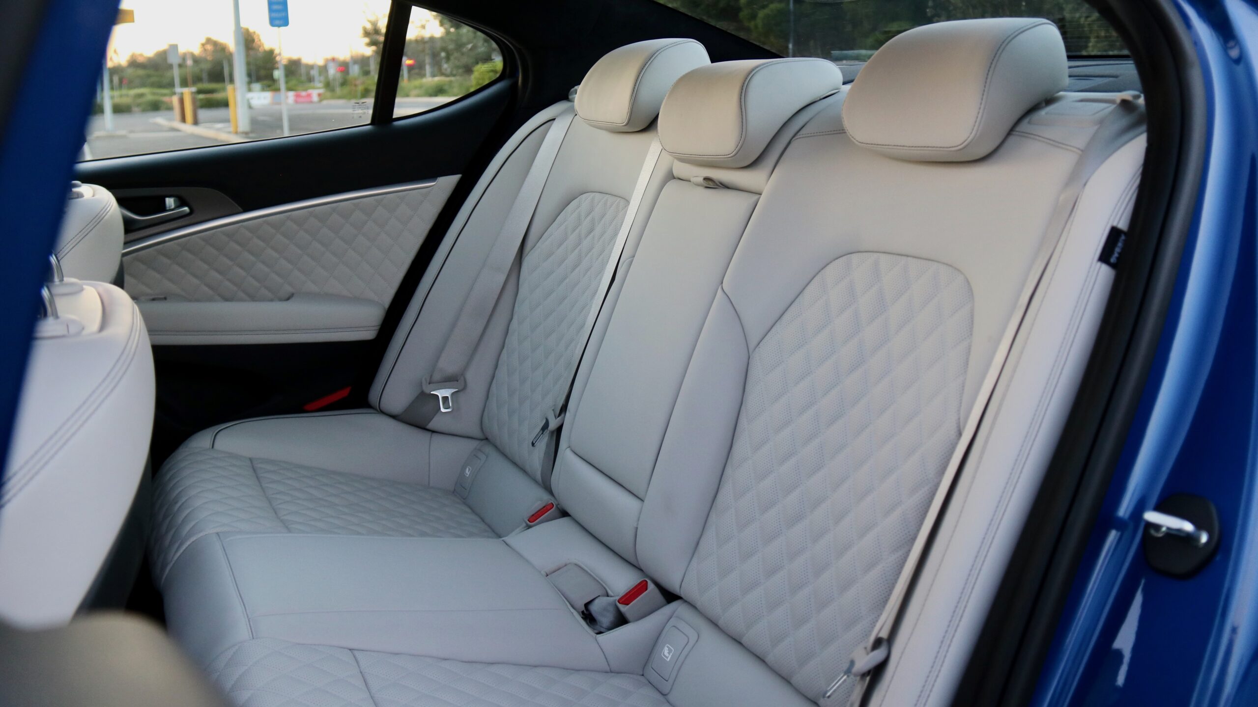 2024 Genesis G70 Sedan rear seat